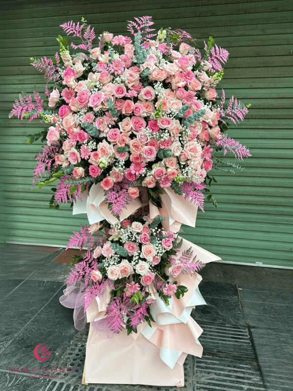 Hoa khai trương hồng phát - Lộc Gõ Cửa(2)