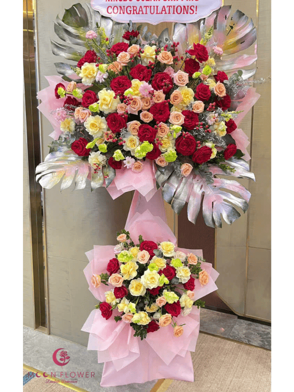 Hoa mừng khai trương - Gieo Tín Lớn mang may mắn cho khởi đầu mới