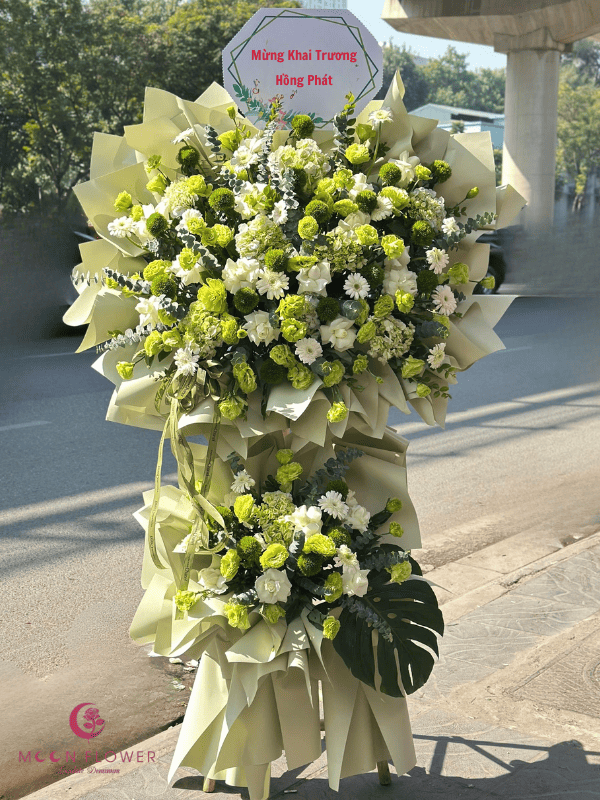 Lãng hoa mừng khai trương - Mở Tầm Nhìn(1)