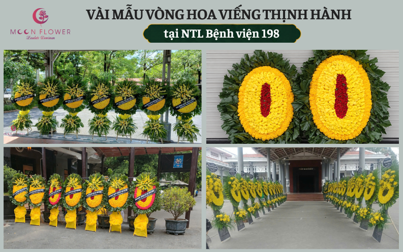 Vài mẫu vòng hoa viếng tại nhà tang lễ 198